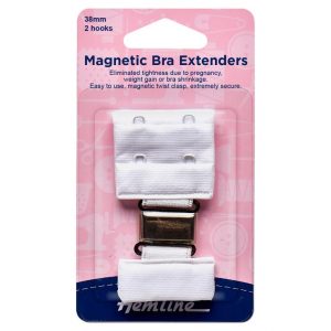Bra Back Extender: Magnetic: 38mm: White