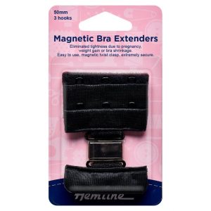 Bra Back Extender: Magnetic: 50mm: Black