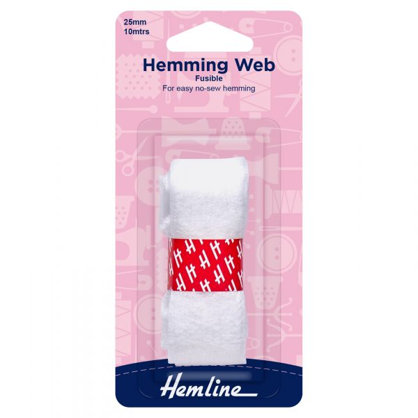 H781 1 scaled Hemming Web: Fusible: 10m x 25mm