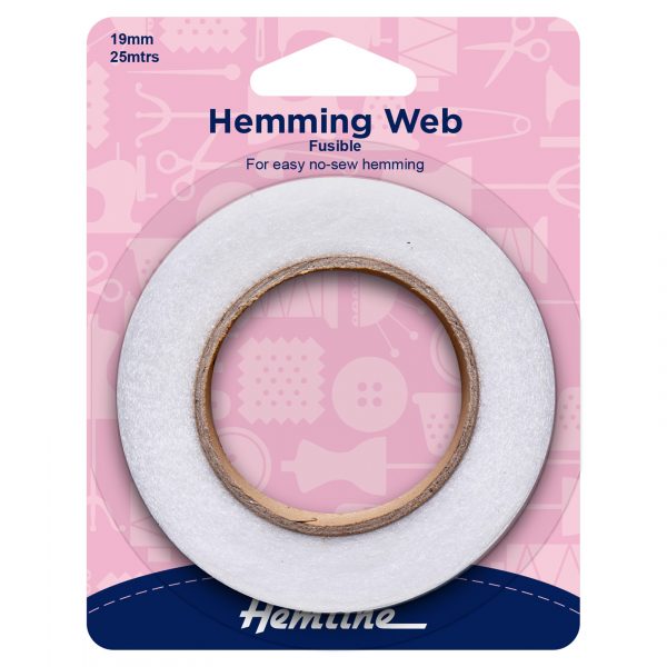 H781 25 1 scaled Hemming Web: Fusible: 25m x 19mm
