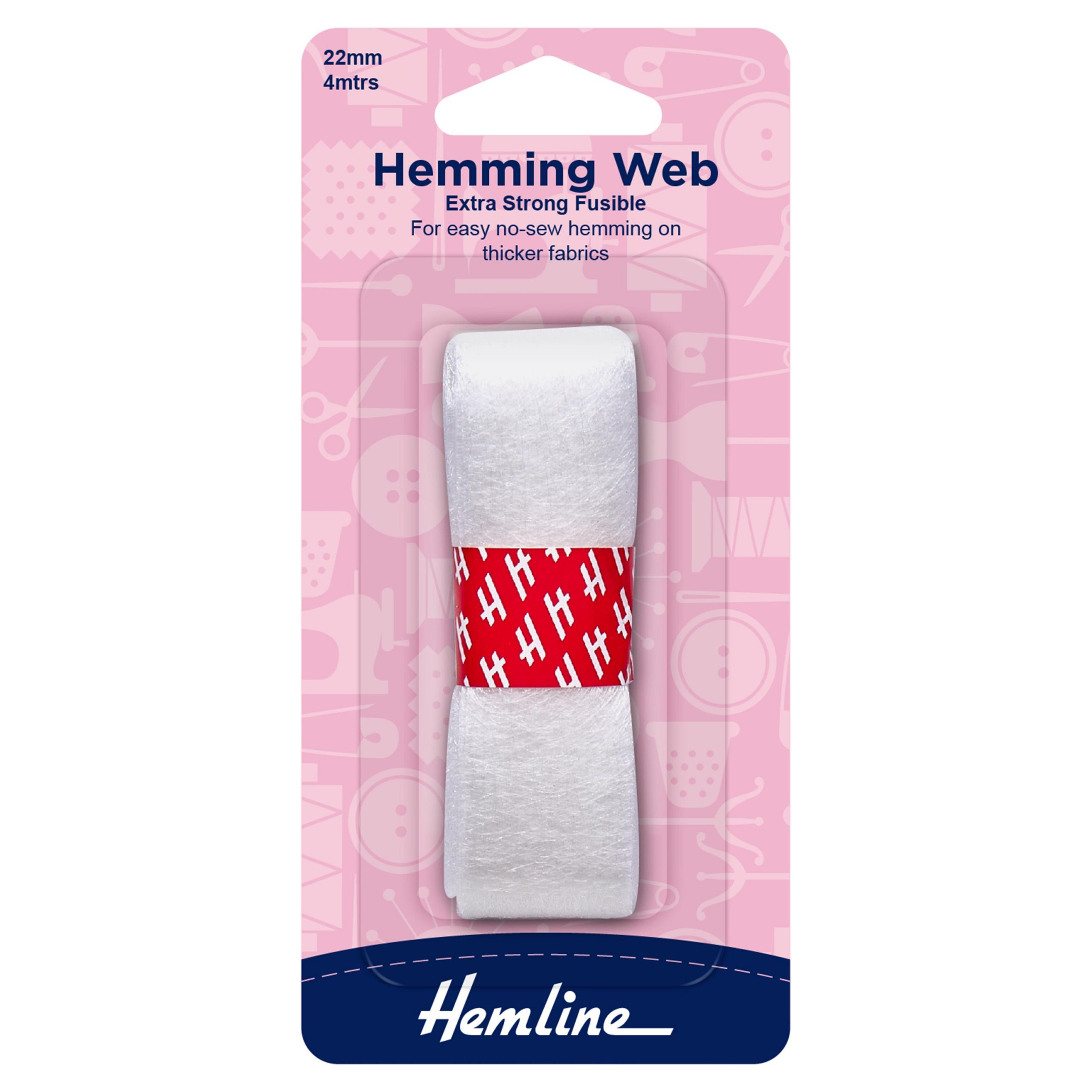 Hemming Web: Fusible: Extra Strong: 4m x 22mm