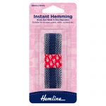 H784 N 1 scaled Instant Hemming: 2m x 20mm: Navy
