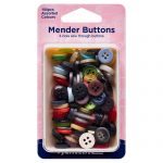 Buttons: Mender: Assorted Value Pack: 100 Pieces