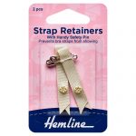 H788 S 1 scaled Shoulder Strap Retainer with Safety Pin: Nude