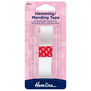 Hemming Tape: 3m x 20mm: White