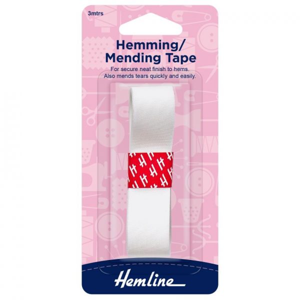 H790 WHT Hemming Tape: 3m x 20mm: White