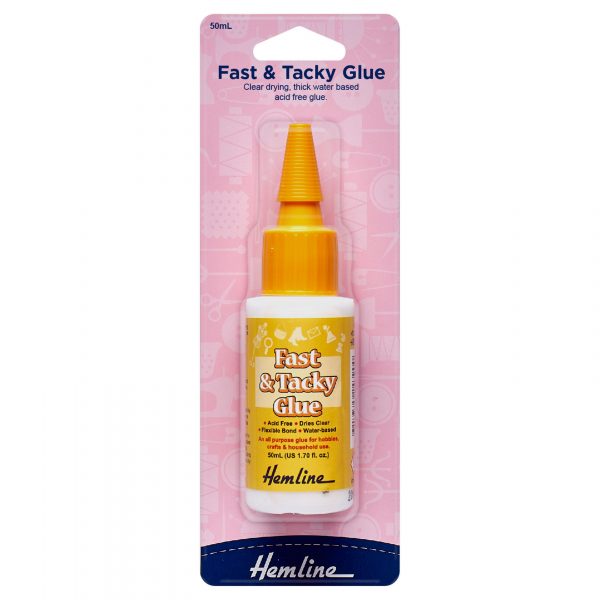 Adhesive: Fast & Tacky Glue: 50ml