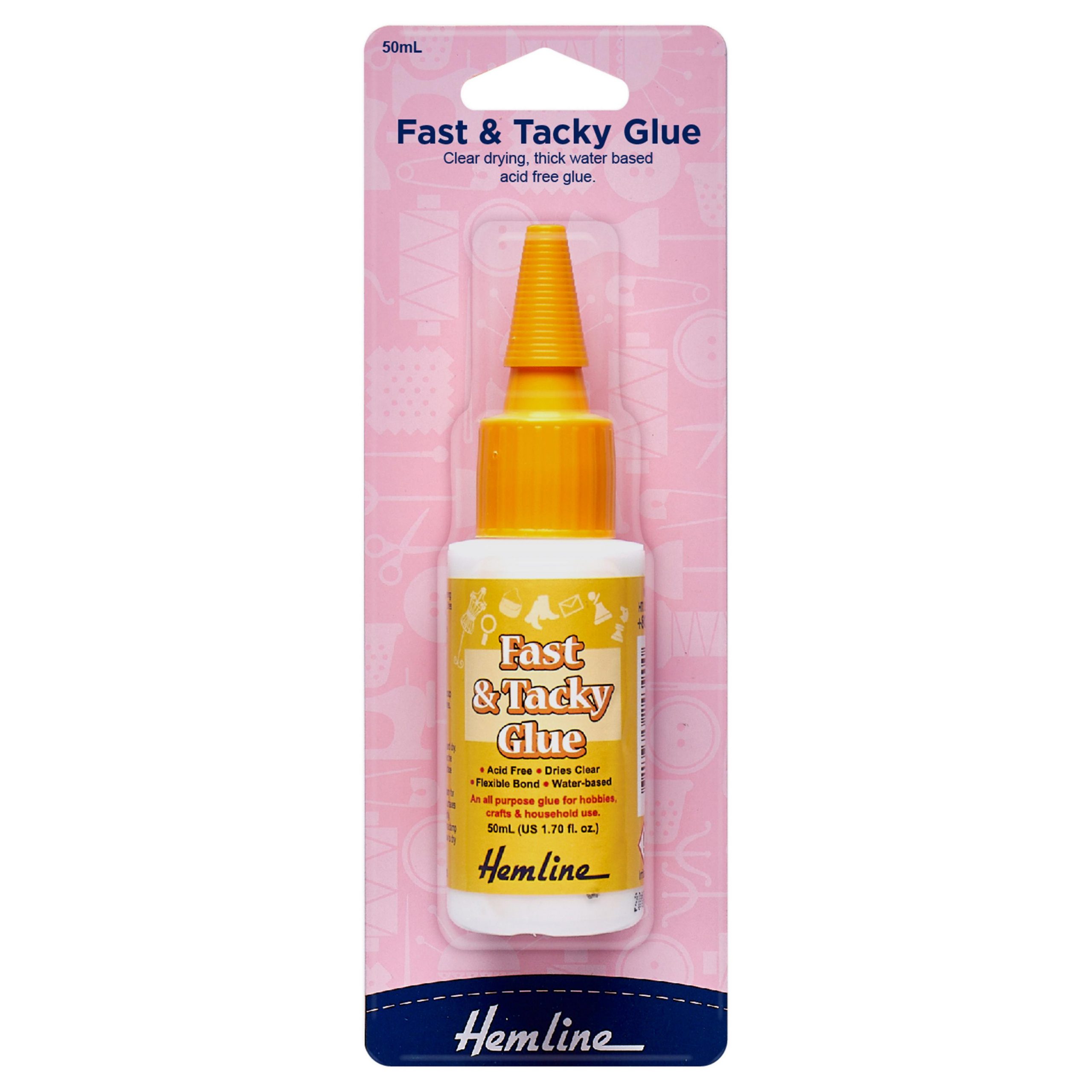 Adhesive: Fast & Tacky Glue: 50ml