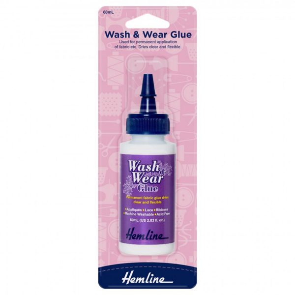 Adhesive: Wash & Wear Glue: 60ml