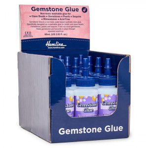 Counter Display Unit: Gemstone Adhesive: 60ml: 12 Pieces