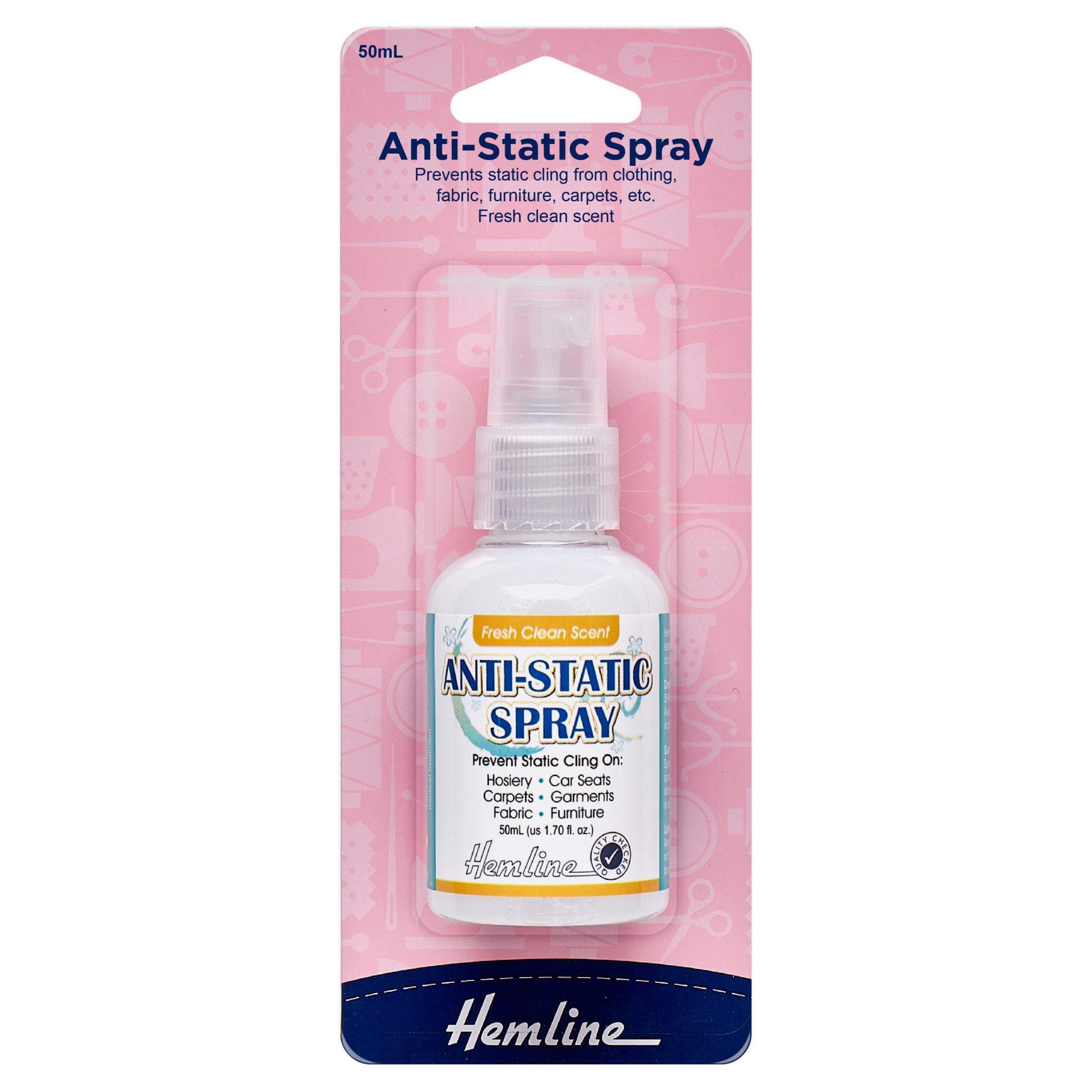 Anti-Static Spray: 50ml