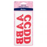 H825 R 1 scaled Motif: Iron-On Instant Letters: Red - 40pcs