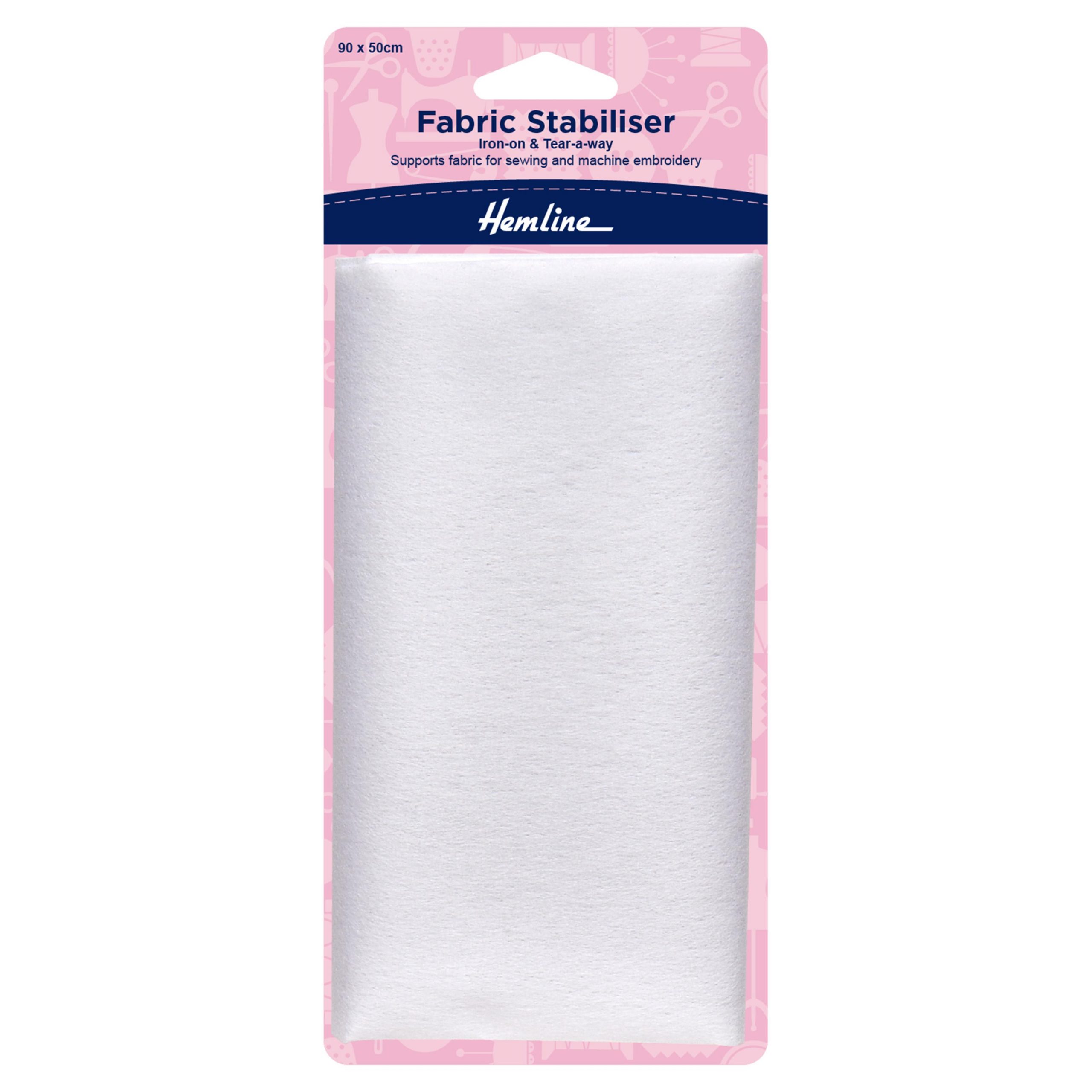 Fabric Stabiliser: Iron-On: 90 x 50cm