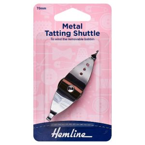 Tatting Shuttle: Metal: 70mm