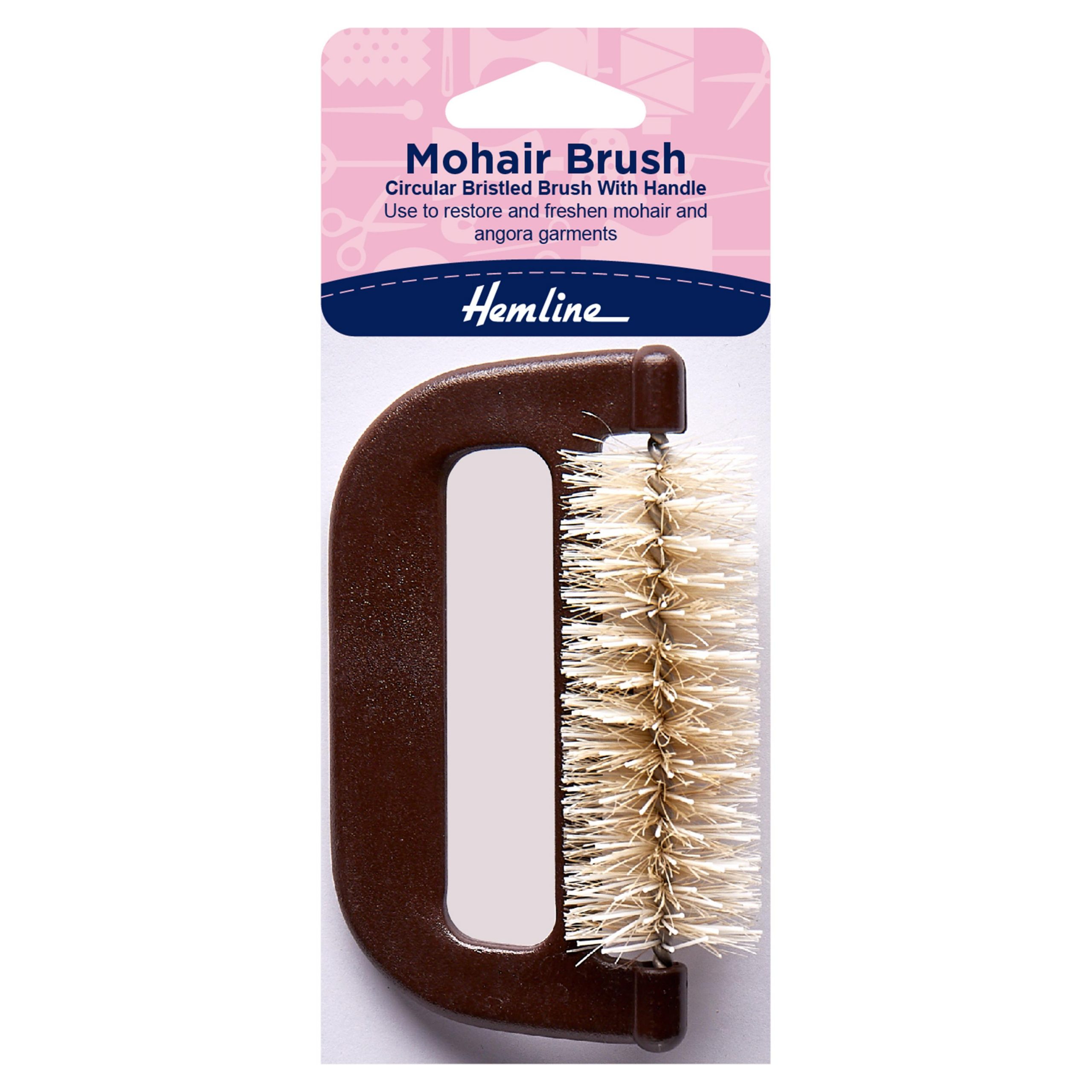 Fabric Comb: Hard Bristles (Mohair)
