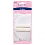 Shoulder Pads: Standard Set-In: Small: White