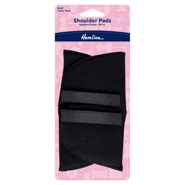 H902 SB 1 scaled Shoulder Pads: Standard Set-In: Small: Black