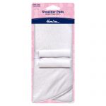 H902 XL 1 scaled Shoulder Pads: Standard Set-In: Extra Large: White