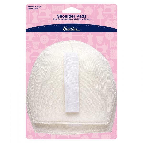 H916 ML 1 scaled Shoulder Pad: Shirt-Blouse: Medium: White