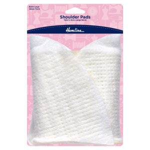 Shoulder Pad: Tailor's Set-In: Extra Large: White