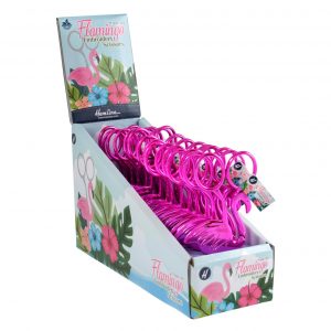 Counter Display Unit: Scissors: Flamingo: 11.5cm or 4.5in: 15 Pieces