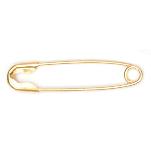 Safety Pins: Loose: Brass: 23mm