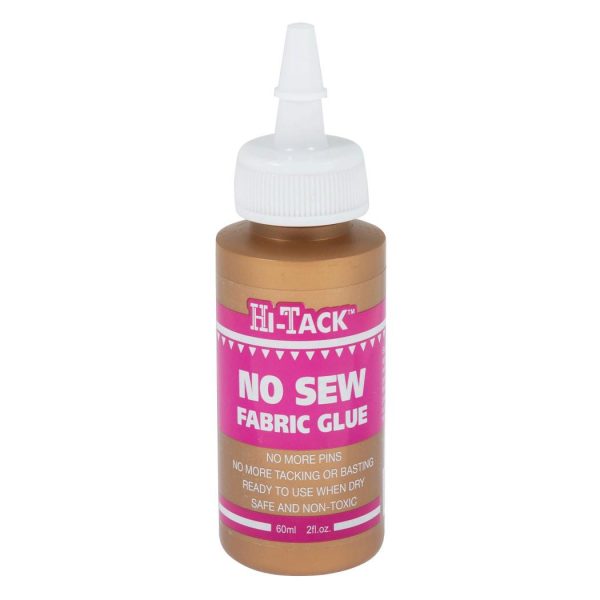 Adhesive: Hi-Tack No-Sew Glue: 60ml (12)