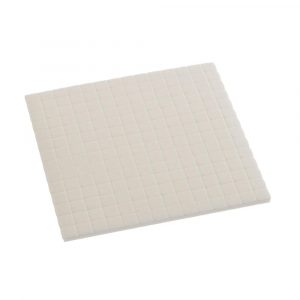 Adhesive: Hi-Tack 3mm Foam Pads: 0.7 x 0.7cm: Square: White (10)