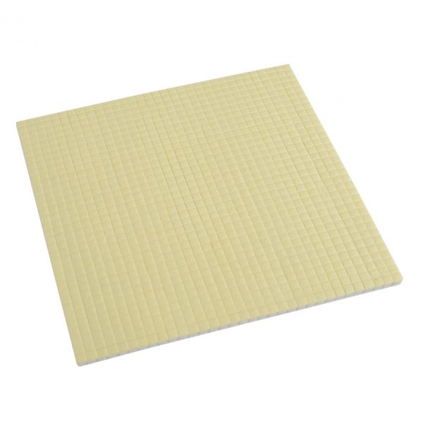 Adhesive: Hi-Tack 3mm Foam Pads: 3x3mm Square: White (10)