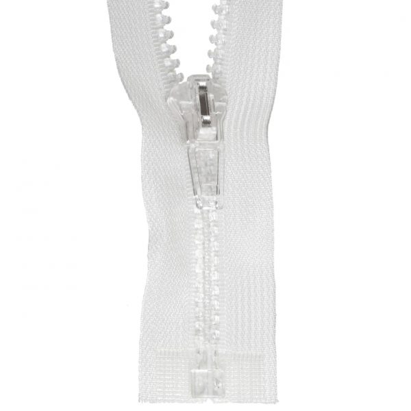Zip: Open-End: Transparent: 35cm