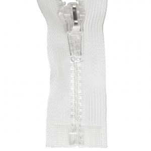 Zip: Open-End: Transparent: 40cm