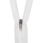 Zip: Dress: Nylon: Transparent: 18cm
