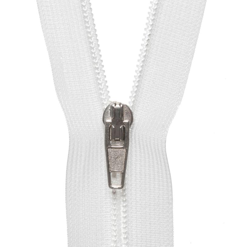 Zip: Dress: Nylon: Transparent: 35cm