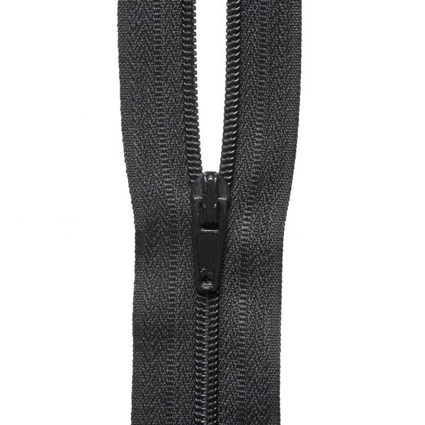 Zip: Nylon: Black: 10m