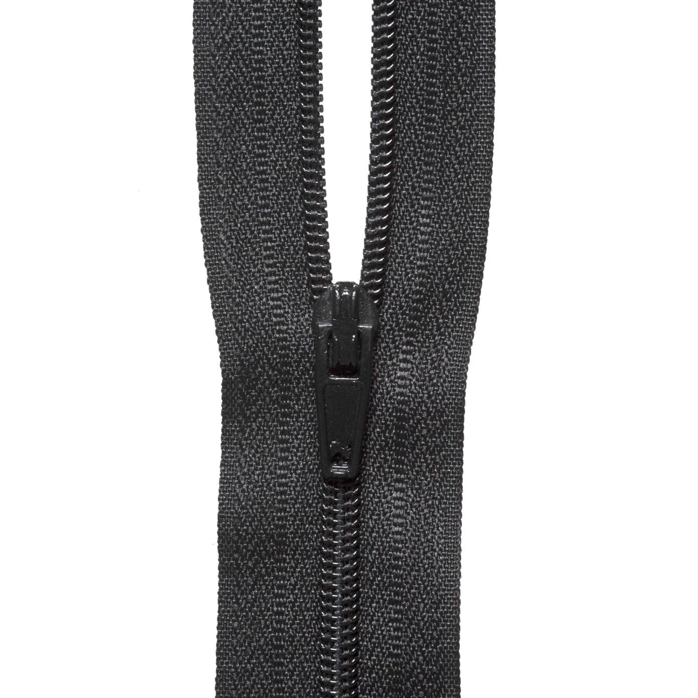 Zip: Nylon: Black: 10m