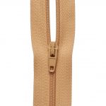 Zip: Nylon: Gold: 10m
