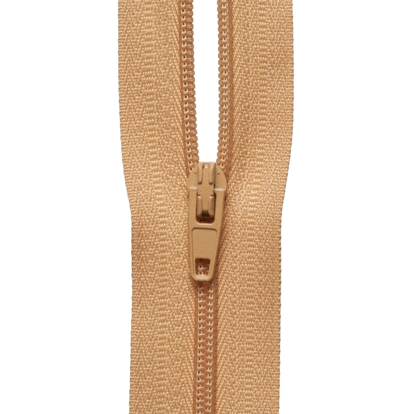 Zip: Nylon: Gold: 10m