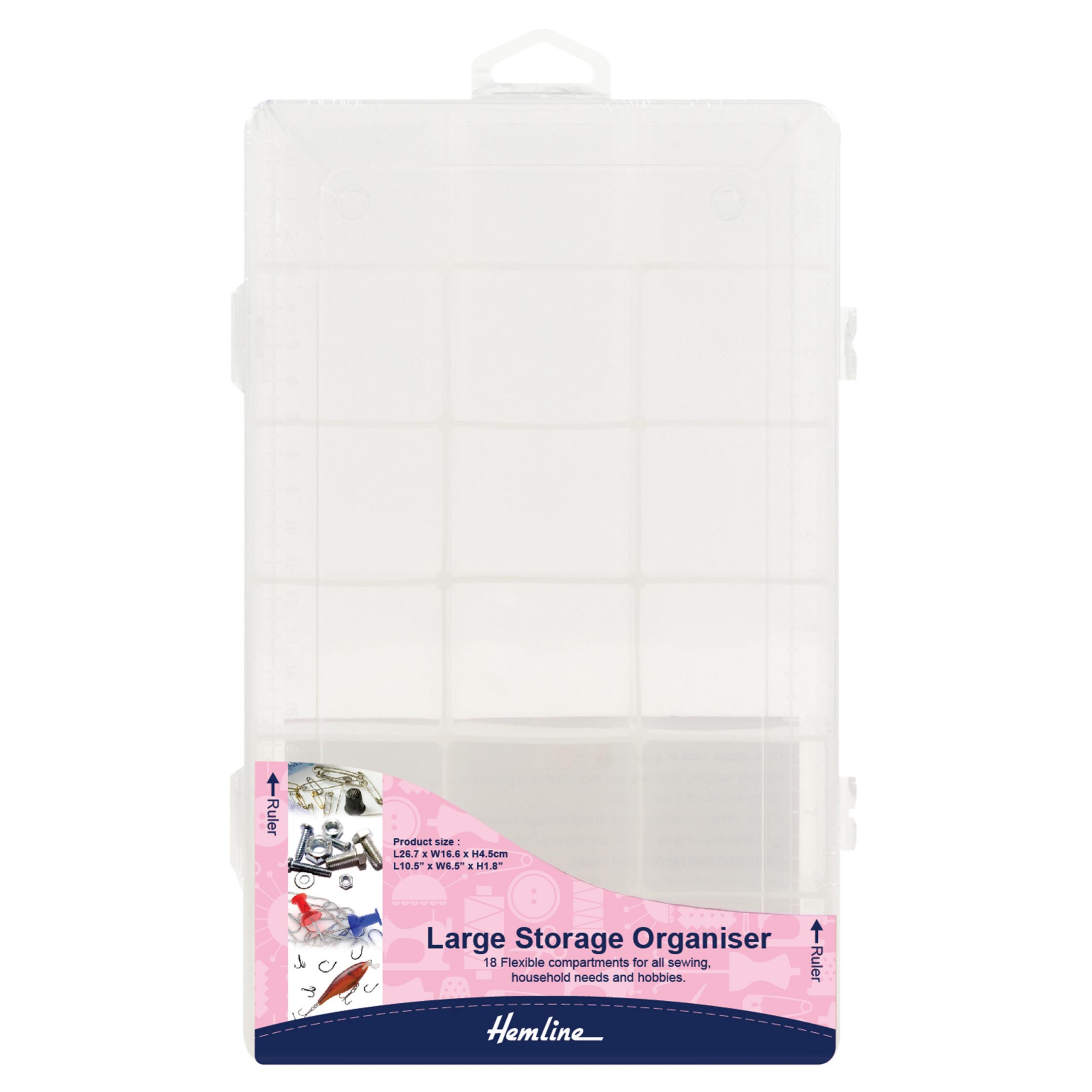 Plastic Storage Box: Large