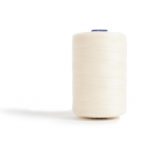N4124 120 Sewing and Overlocking Thread: 5 x 1000m: Cream