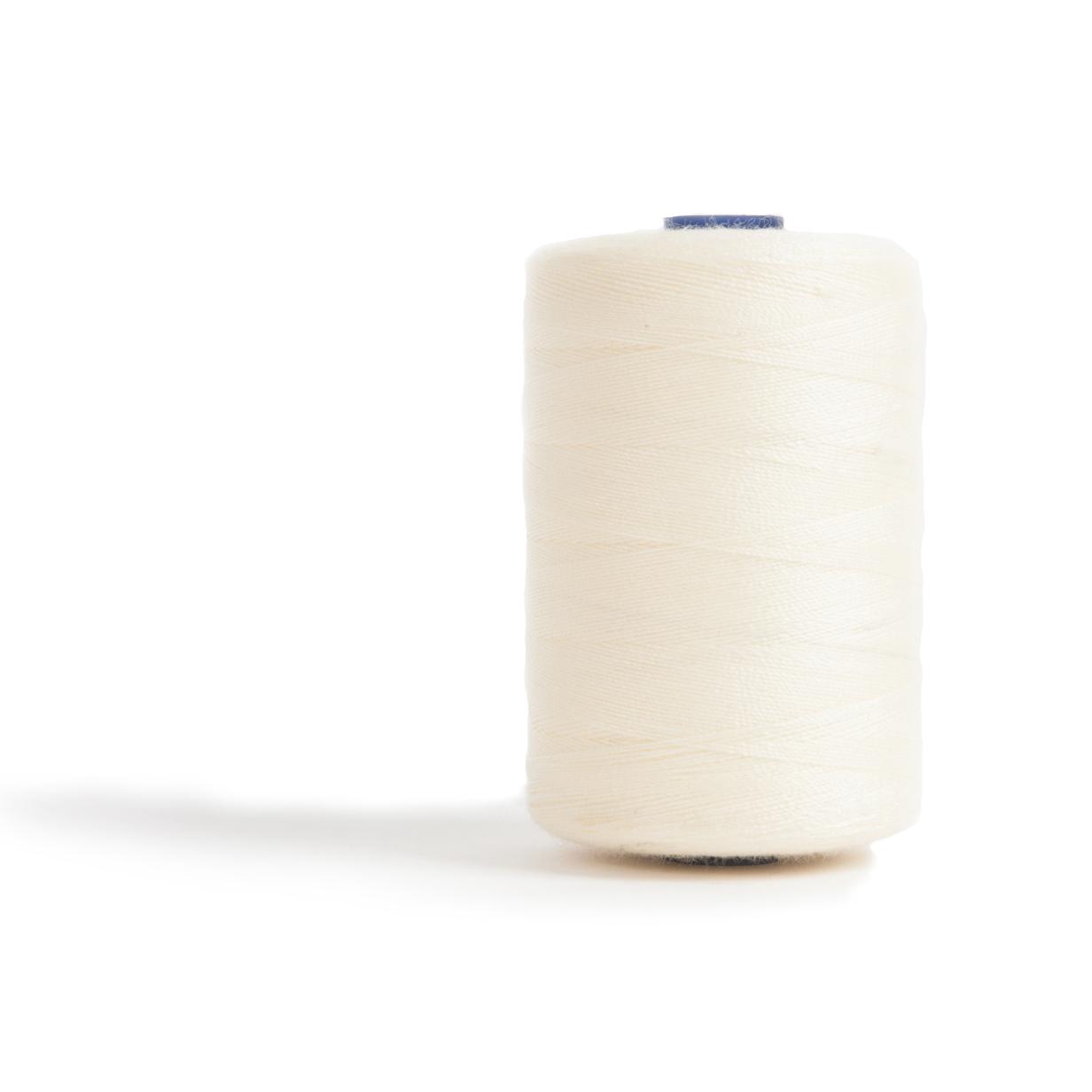 Sewing and Overlocking Thread: 5 x 1000m: Cream