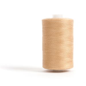 Sewing and Overlocking Thread: 5 x 1000m: Beige