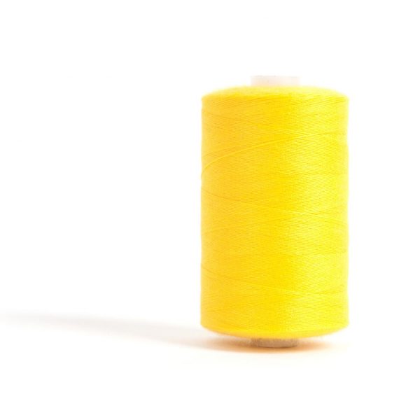 Sewing and Overlocking Thread: 5 x 1000m: Gold