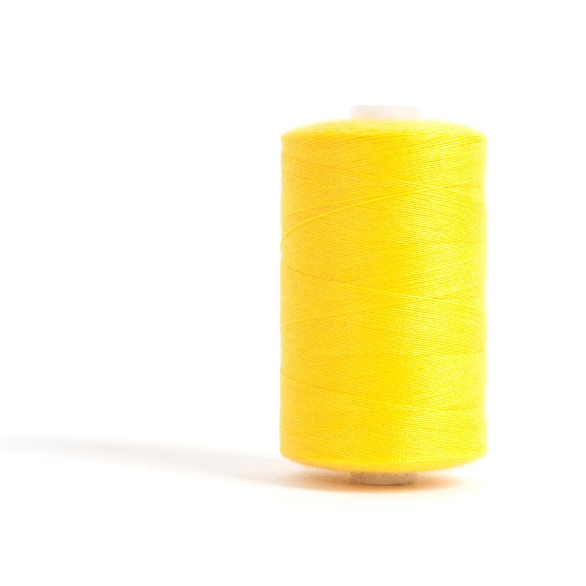 Sewing and Overlocking Thread: 5 x 1000m: Gold