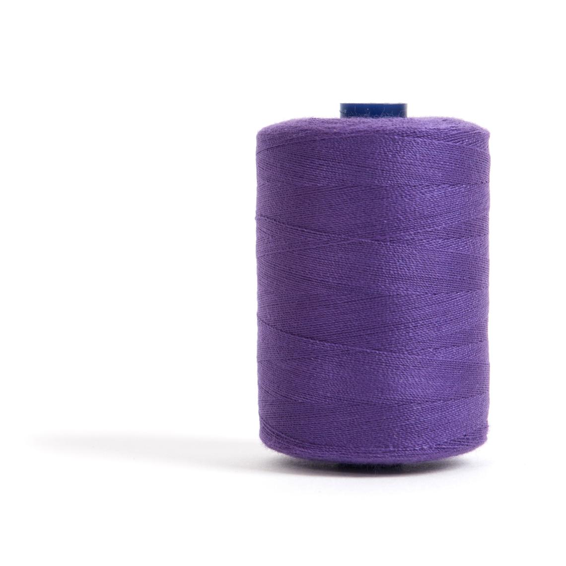 Sewing and Overlocking Thread: 5 x 1000m: Purple
