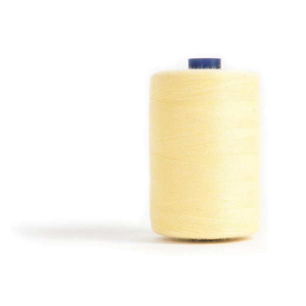N4124 495 Sewing and Overlocking Thread: 5 x 1000m: Lemon