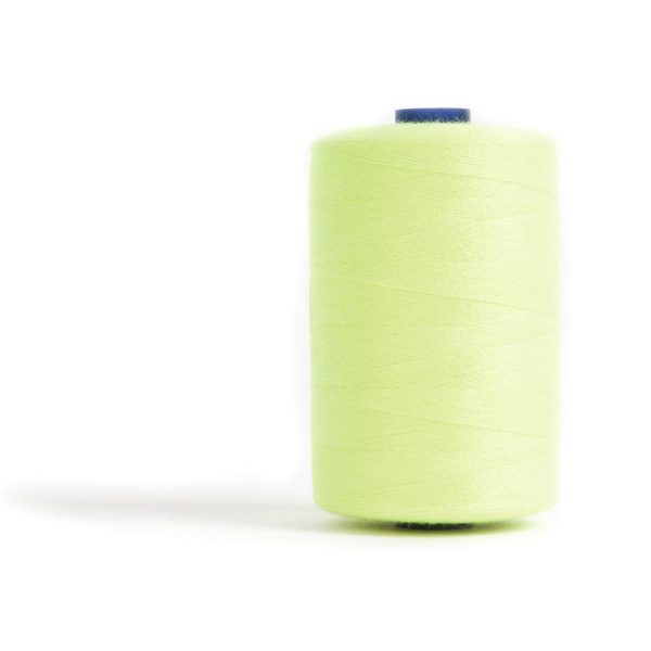 N4124 500 Sewing and Overlocking Thread: 5 x 1000m: Fluorescent-Lime