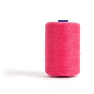 Sewing and Overlocking Thread: 5 x 1000m: Hot Pink