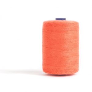 Sewing and Overlocking Thread: 5 x 1000m: Orange