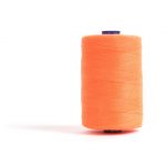 Sewing and Overlocking Thread: 5 x 1000m: Fluorescent Orange