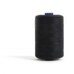 Sewing and Overlocking Thread: 5 x 1,000m: Black